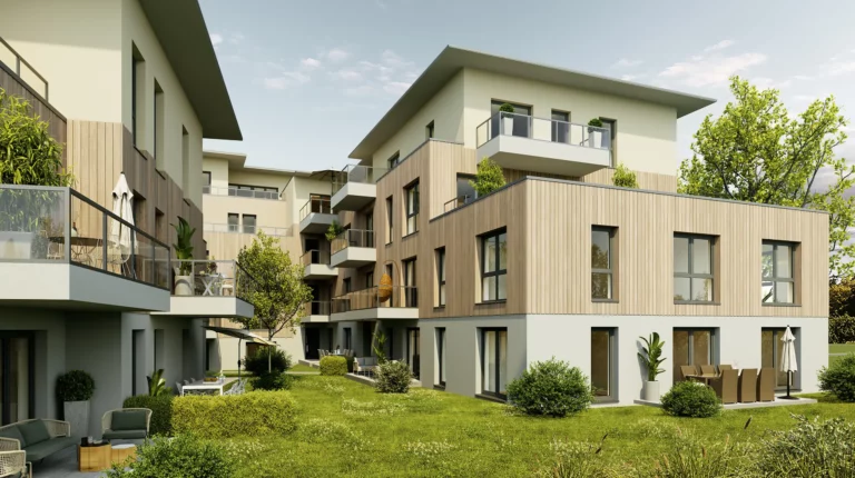 Visualisierung Bauprojekt