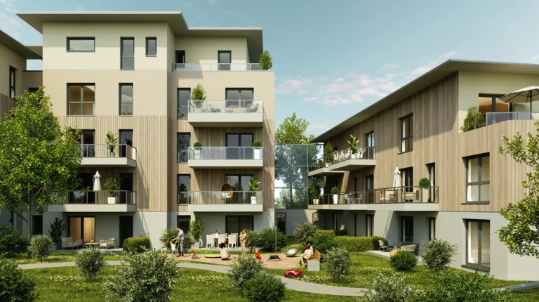 Visualisierung Bauprojekt