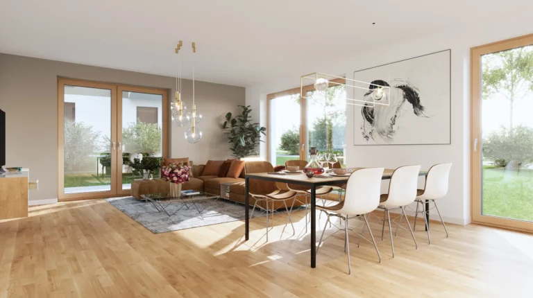 Innenvisualisierung Bauprojekt
